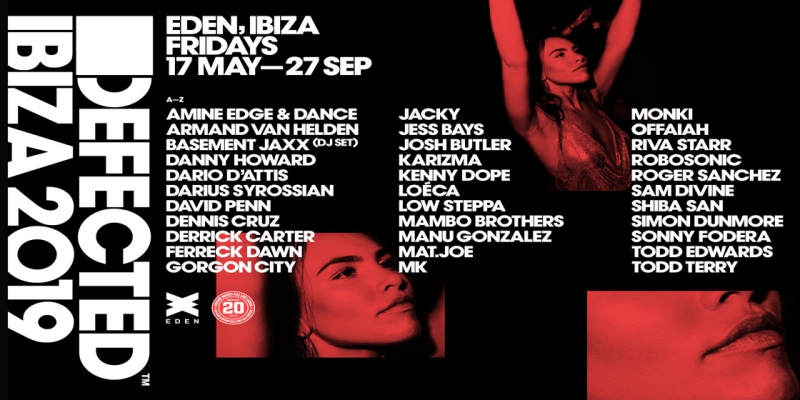 Defected in the House Closing Party @ Eden Ibiza