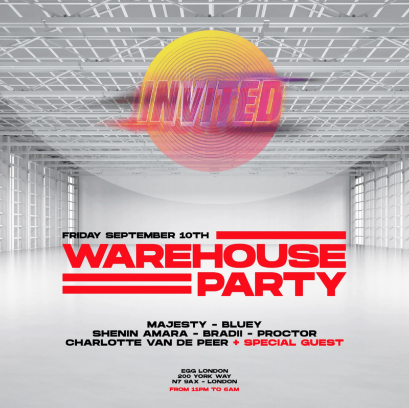 INVITED WAREHOUSE PARTY