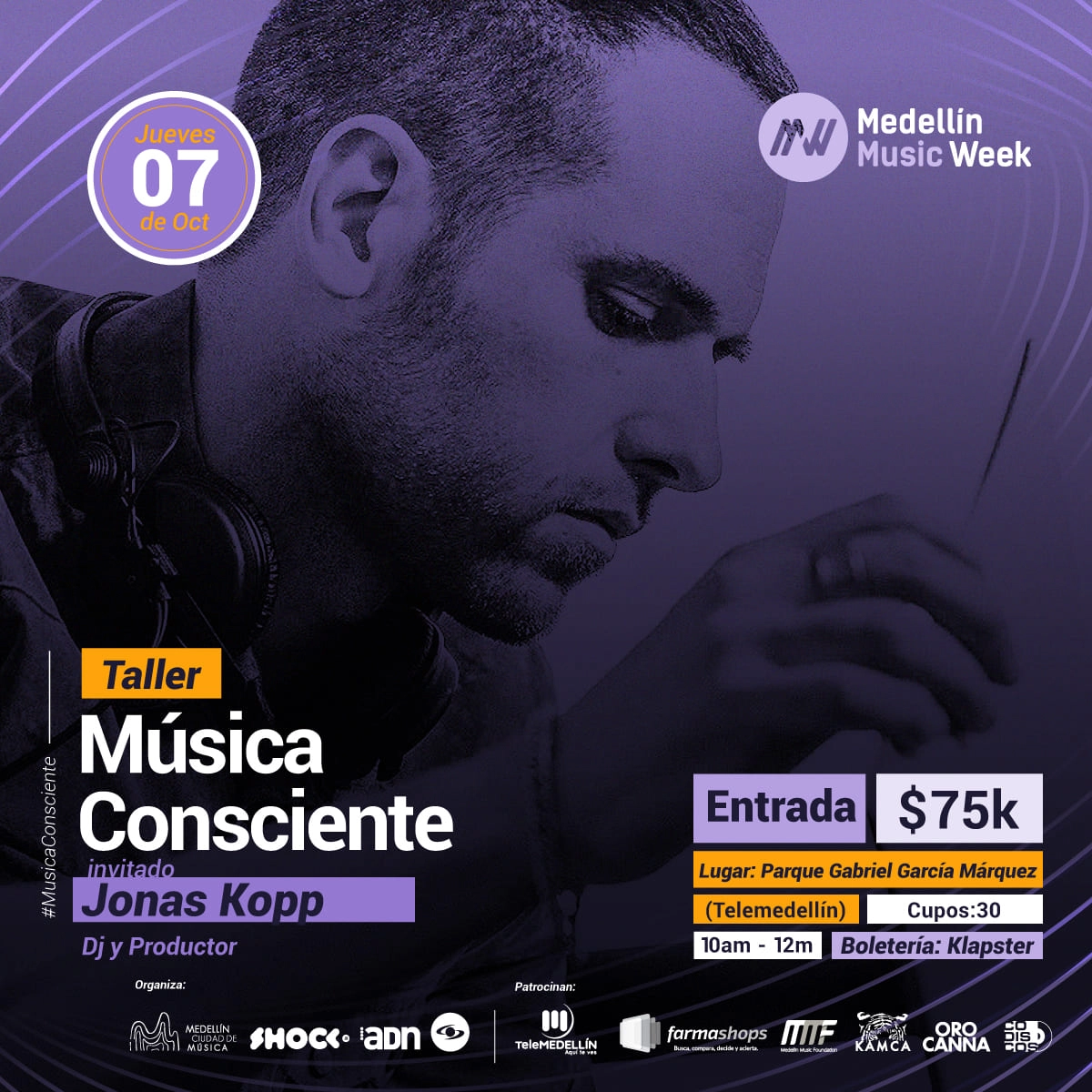 Taller: MÃºsica consciente con Jonas Kopp