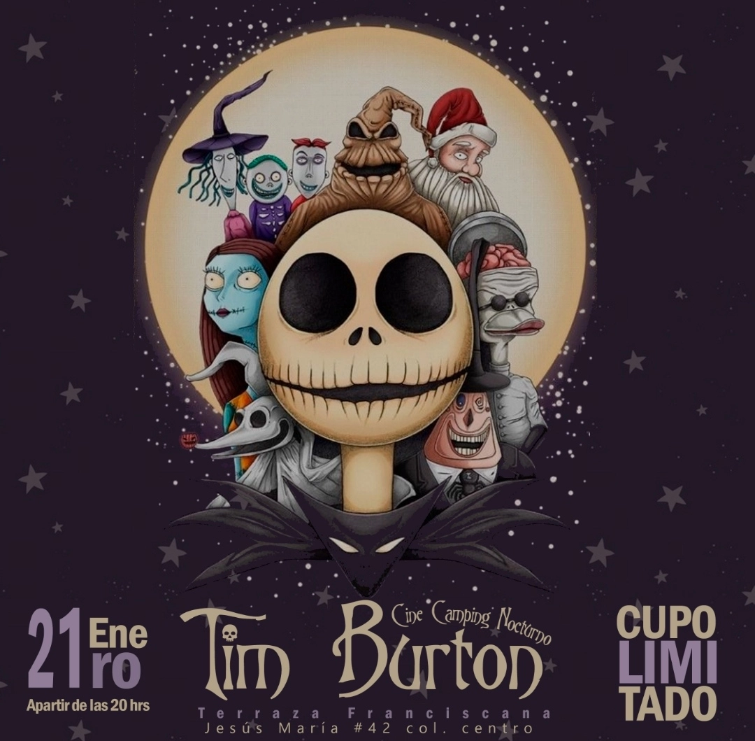 MARATON NOCTURNO TIM BURTON