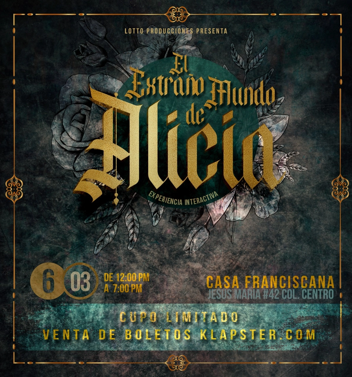 EL EXTRAÃ‘O MUNDO DE ALICIA - CDMX