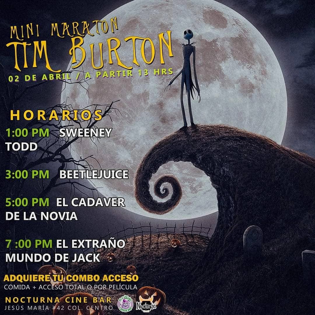 MINI MARATON TIM BURTON - 2 ABRIL -