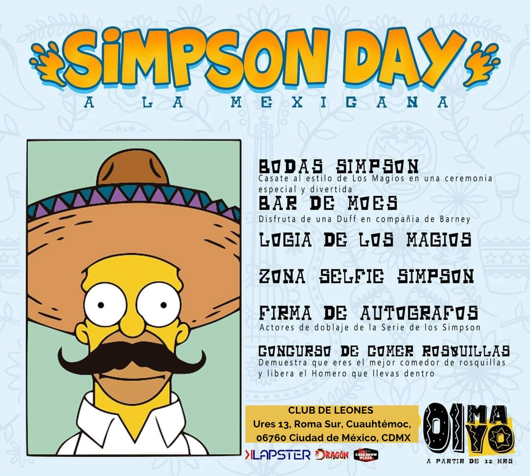 SIMPSON DAY a la Mexicana