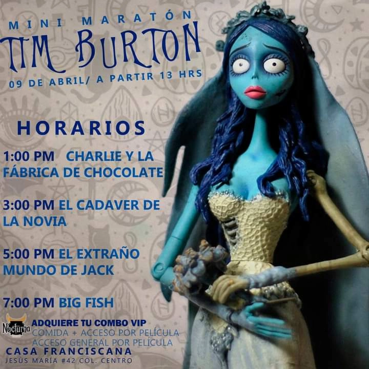 MINI MARATON TIM BURTON