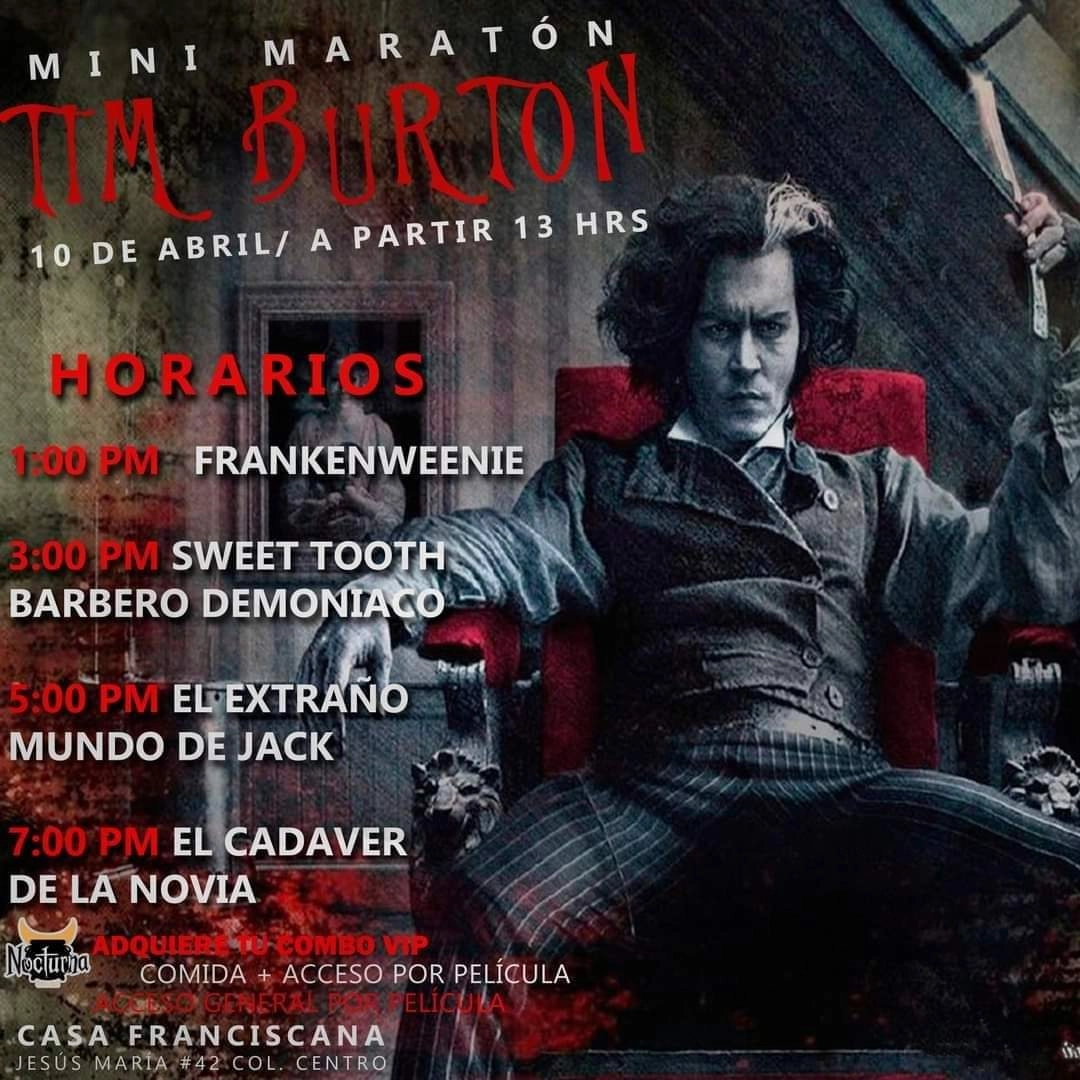 MINI MARATON TIM BURTON - 10 ABRIL