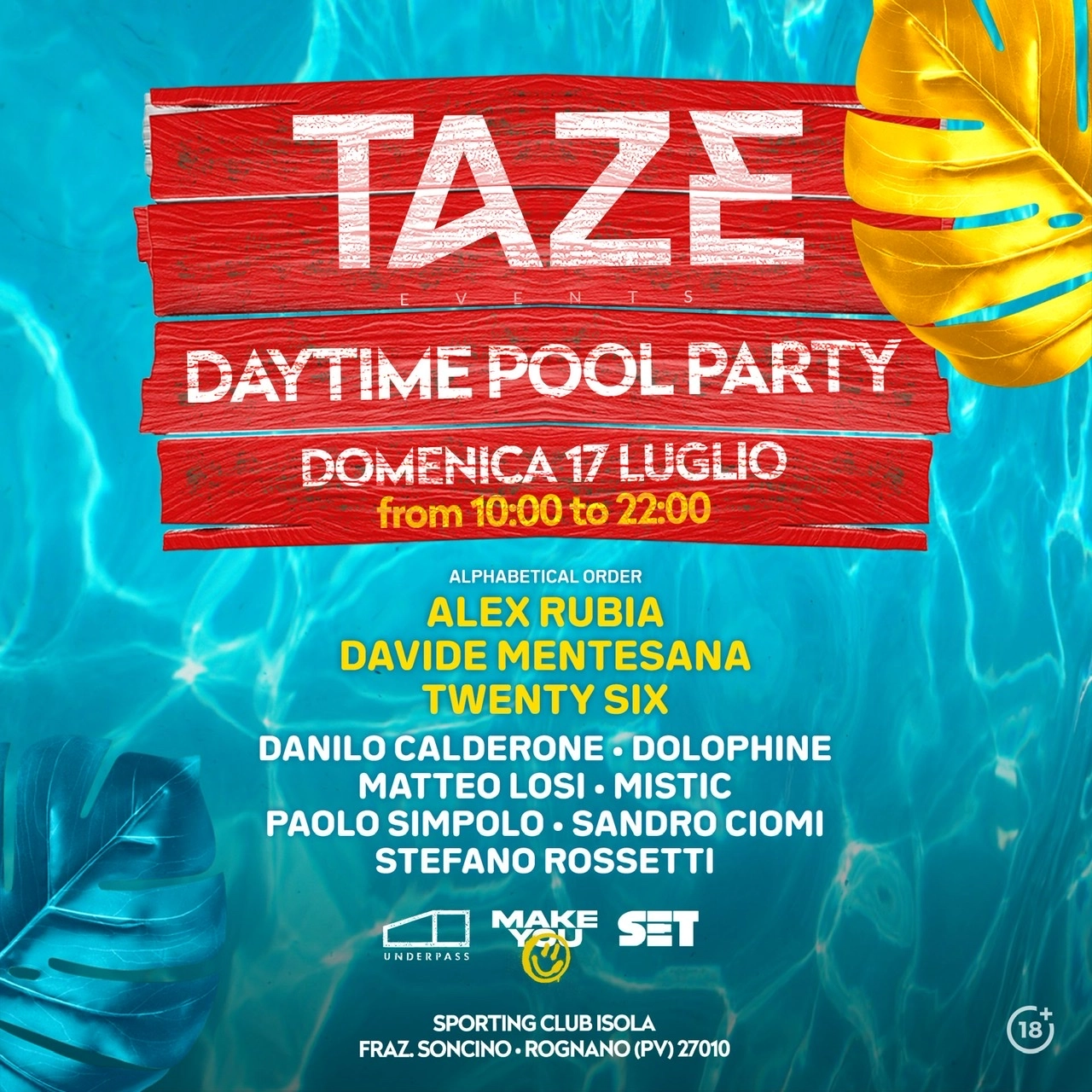 TAZE POOL PARTY