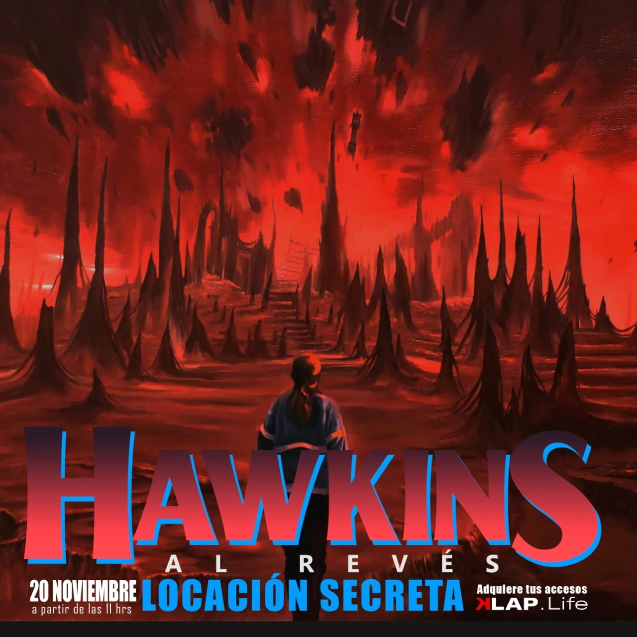 HAWKINS AL REVÉS EN CDMX - 20 noviembre