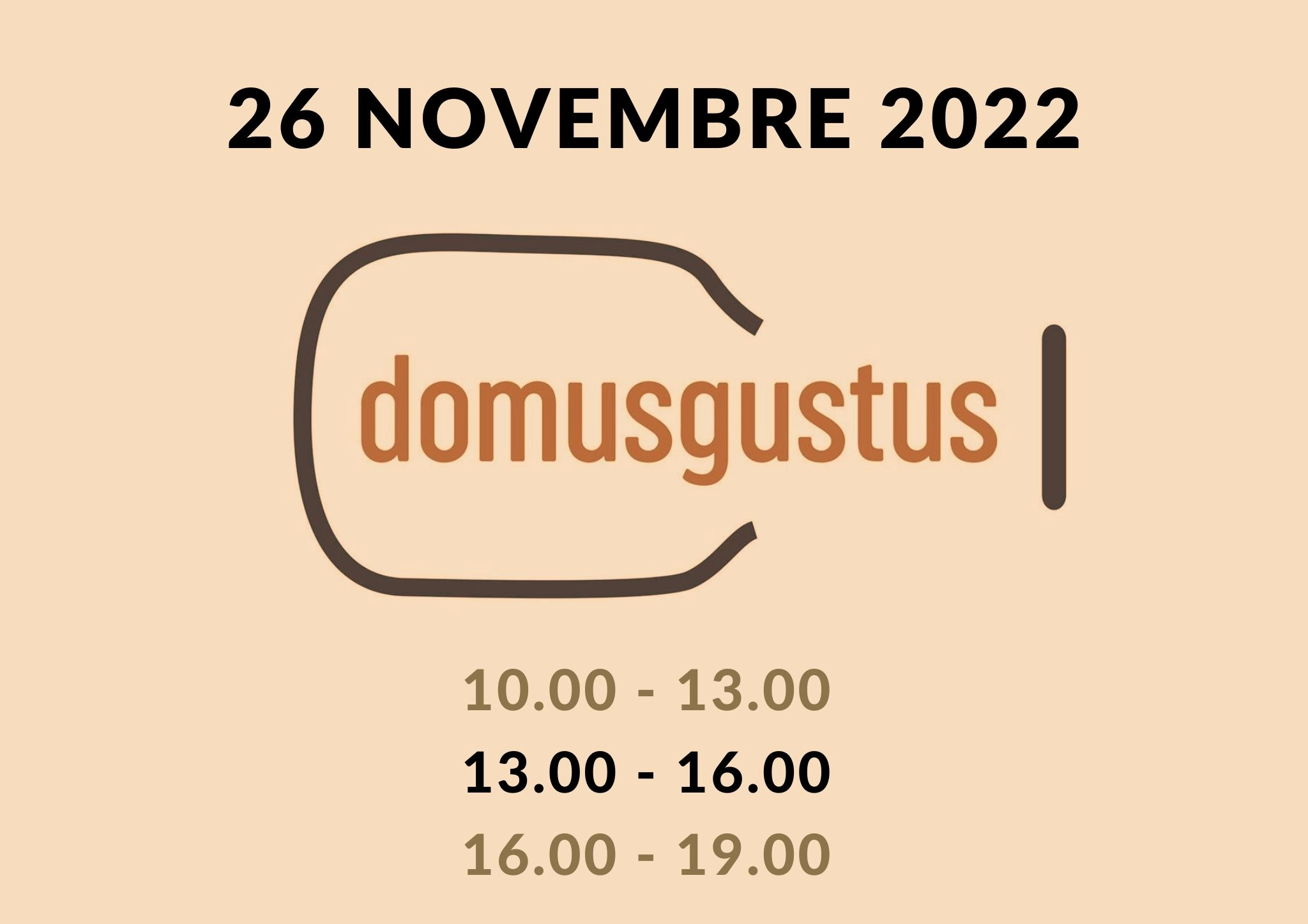 INAUGURAZIONE DEL LABORATORIO CULINARIO DOMUSGUSTUS