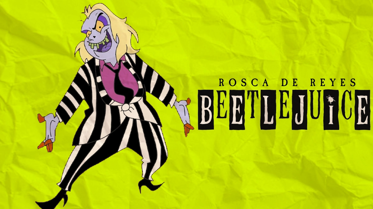 ROSCA DE REYES BEETLEJUICE ( disponible del 28 Diciembre al 6 Enero 2023 )