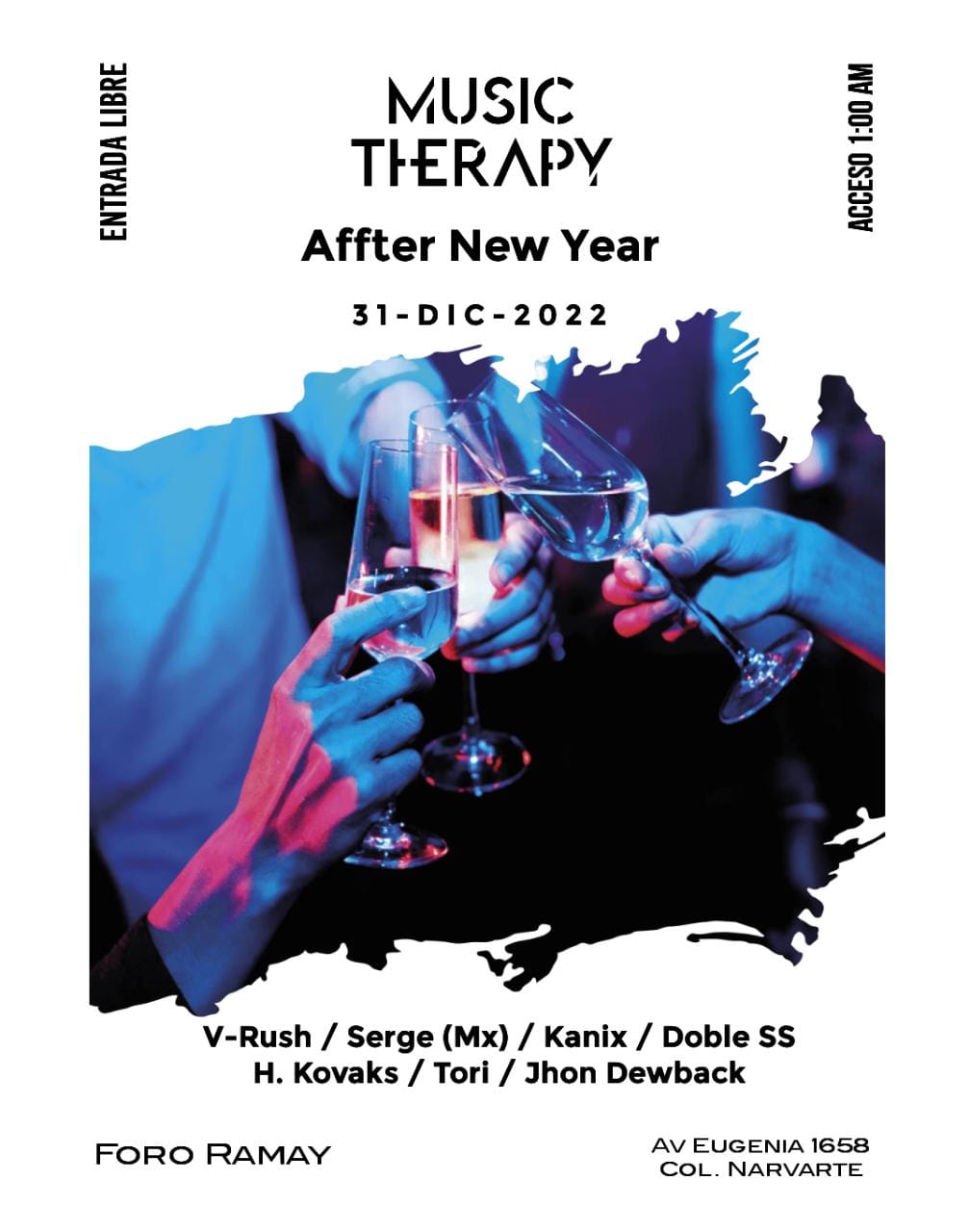 Music Therapy Mx - Happy New Year 2023 - ENTRADAS