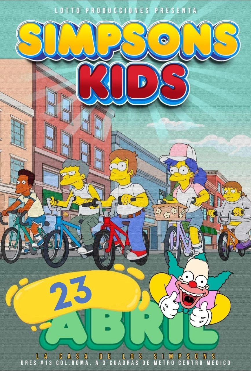 SIMPSON KIDS - 23 ABRIL 2023