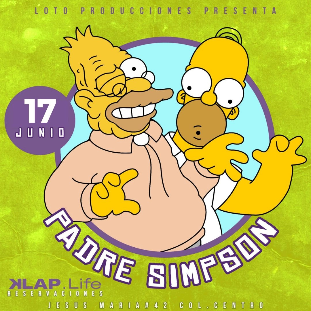 PADRE SIMPSON - SABADO 17 JUNIO 2023