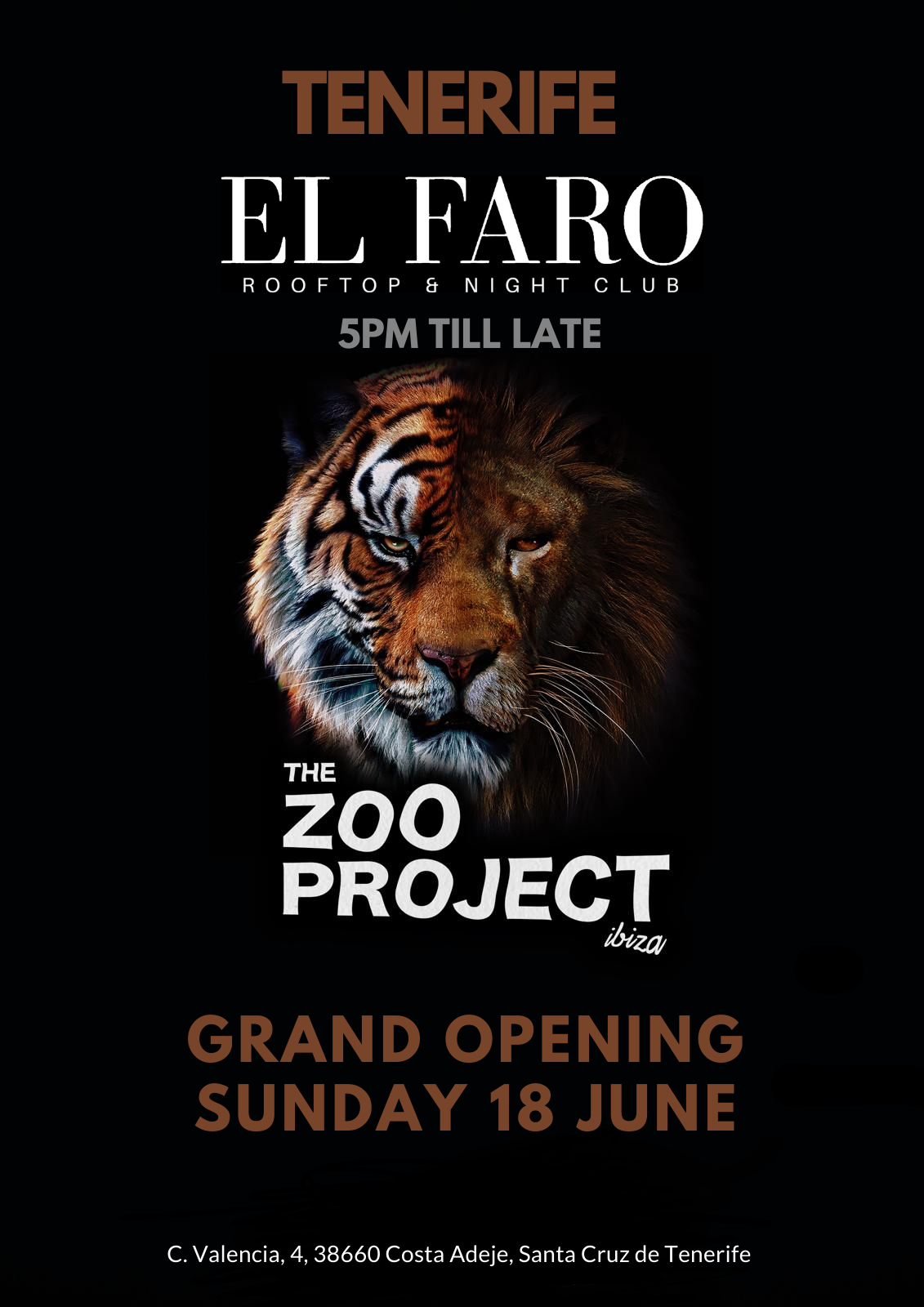 The Zoo Project Ibiza - EL FARO - Tenerife