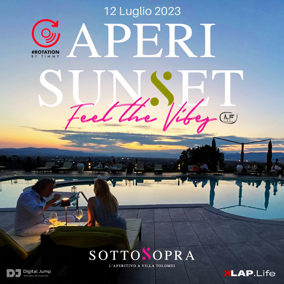 Cocktail Pool Sunset @ Villa Tolomei 12 Luglio