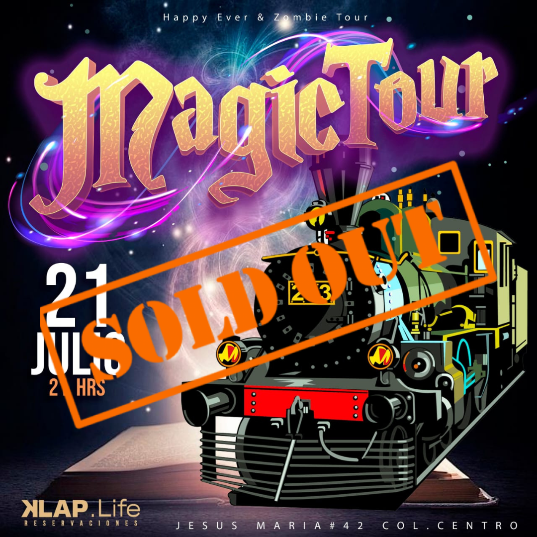 Magic Tour - 21 JULIO 2023 (Horario : 9.00 PM)