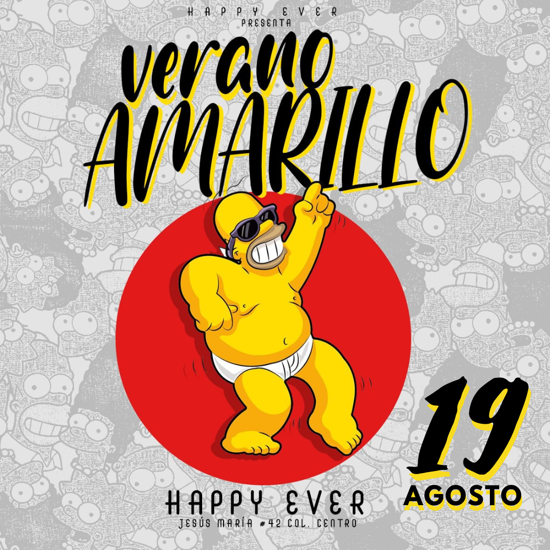 Happy Ever presenta el Verano Amarillo - 19 Agosto