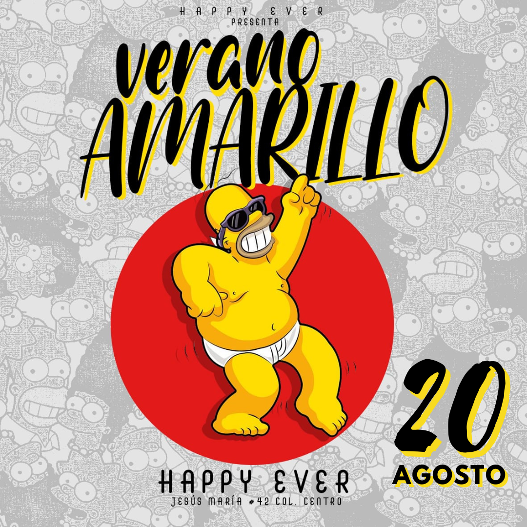 Happy Ever presenta el Verano Amarillo - 20 Agosto