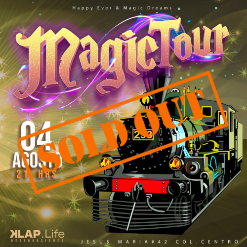 Magic Tour - 4 AGOSTO 2023 (Horario : 9.00 PM)