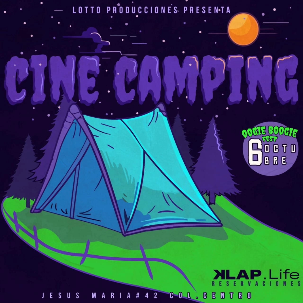 CINE CAMPING OOGIE BOOGIE