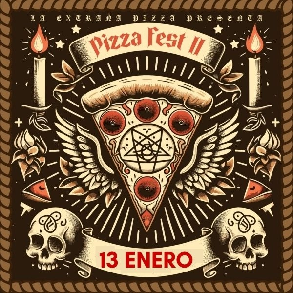 Pizza Fest a la CDMX - 13 Enero 2024