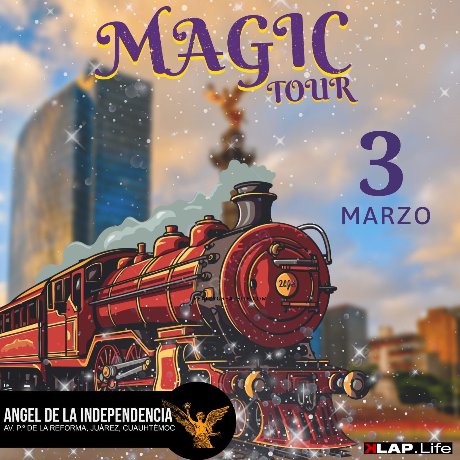 Magic Express Tour - Angel de la Independencia - CDMX - 3 Marzo 2024