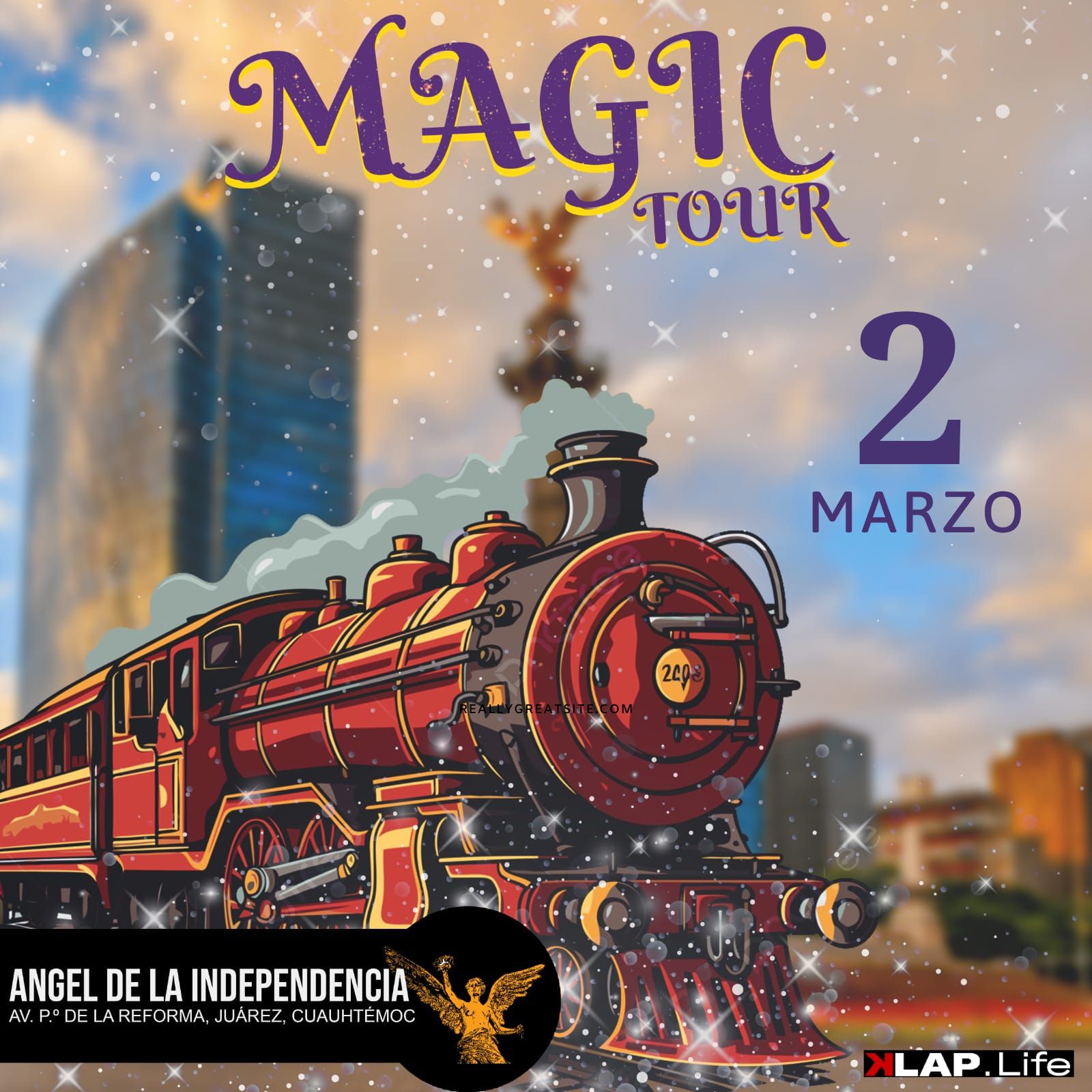 Magic Express Tour - Angel de la Independencia - CDMX - 2 Marzo 2024