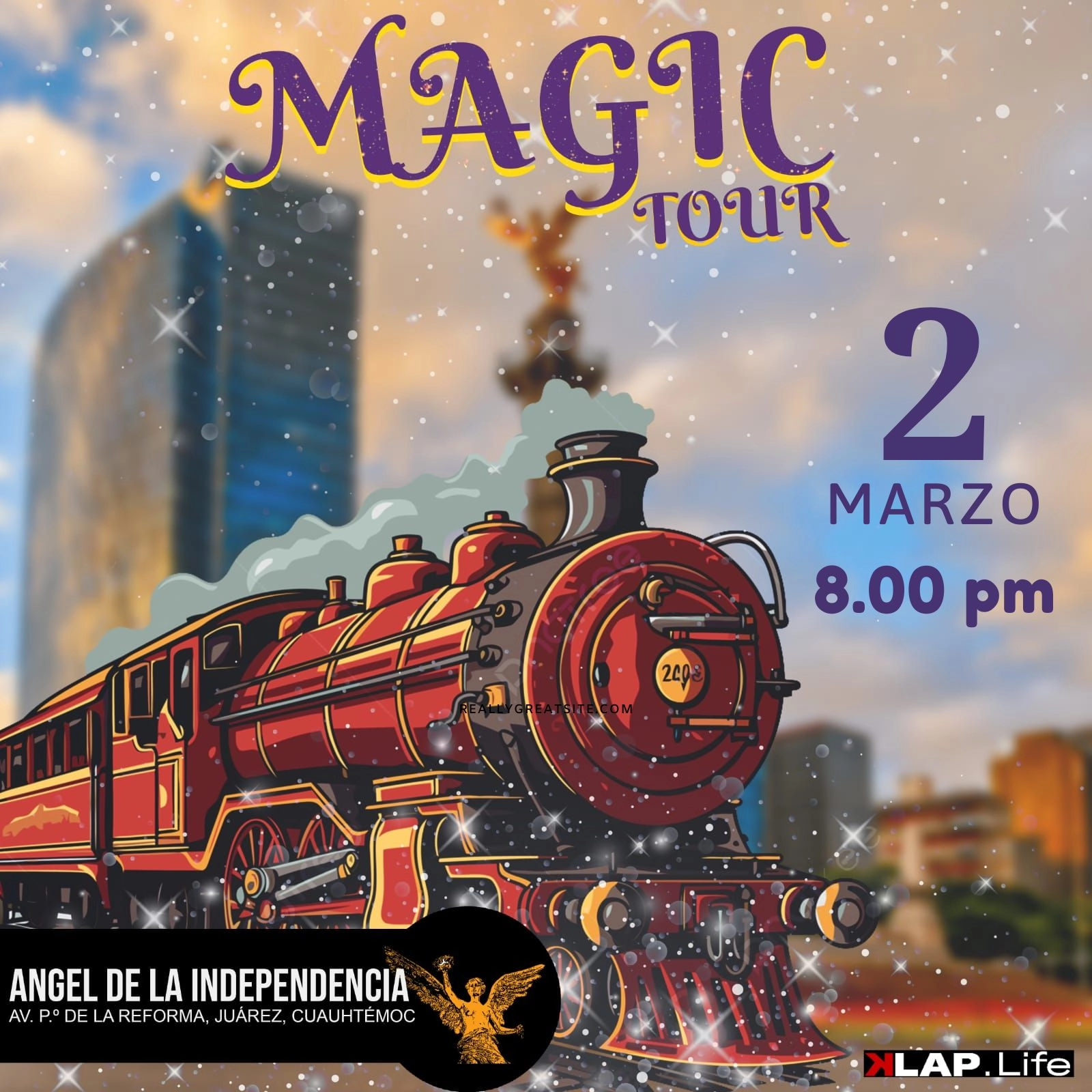 Magic Express Tour - CDMX - 2 Marzo 2024 ( 8.00 PM )