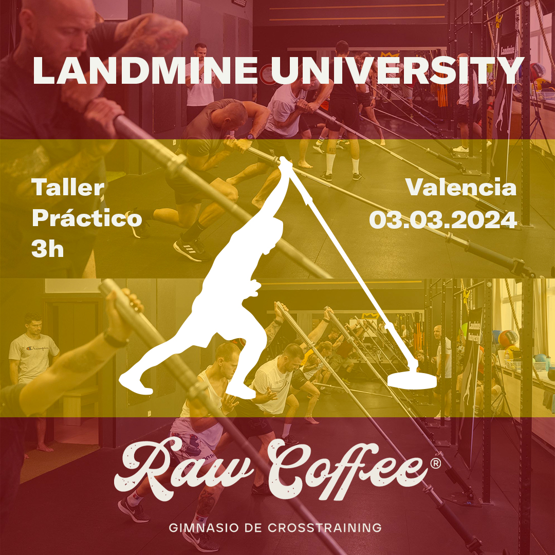Taller práctico Landmine University @ RAW COFFEE - Valencia