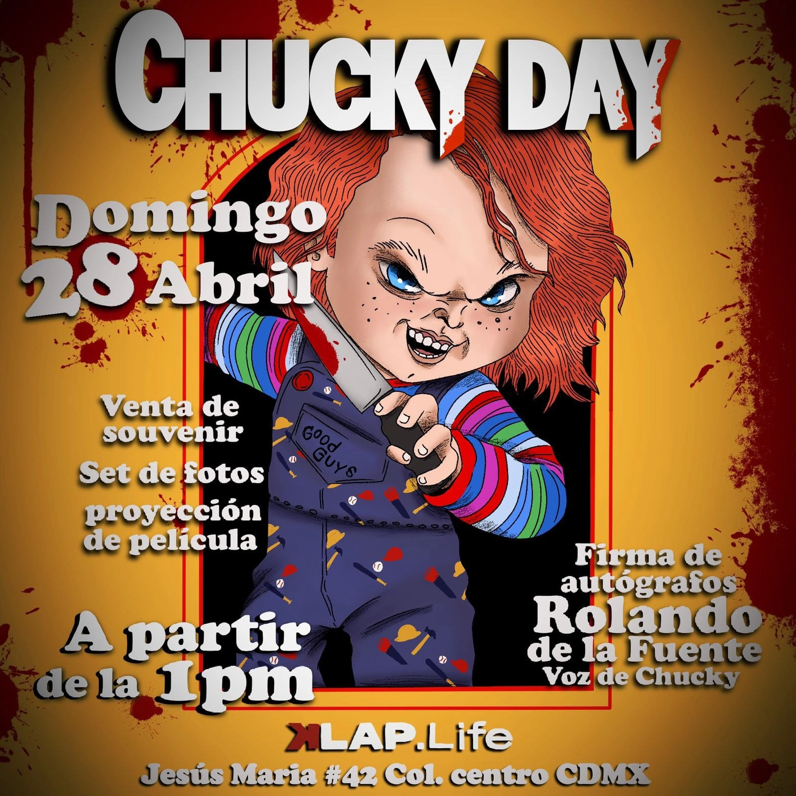 CHUCKY DAY en CDMX