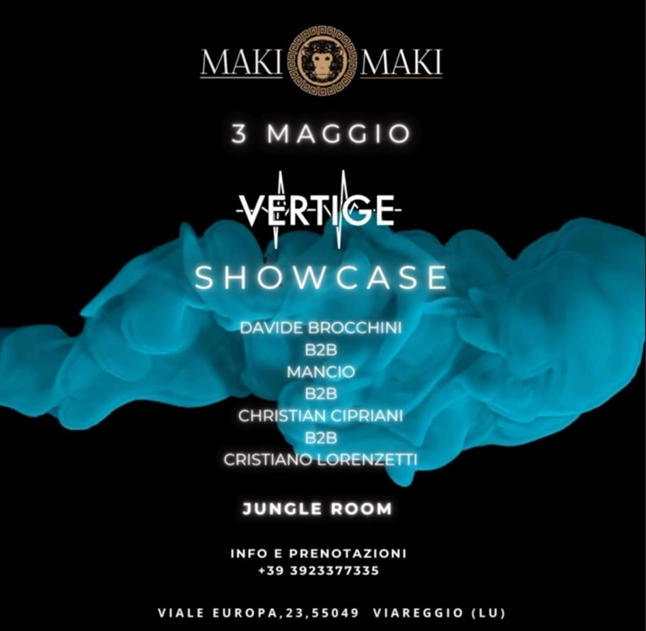 Vertige - 3 maggio @ Maki Maki