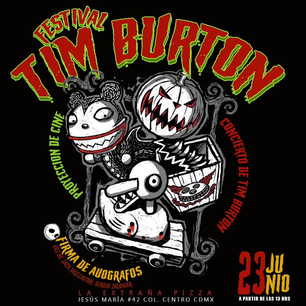 Festival Tim Burton - 23 Junio 2024