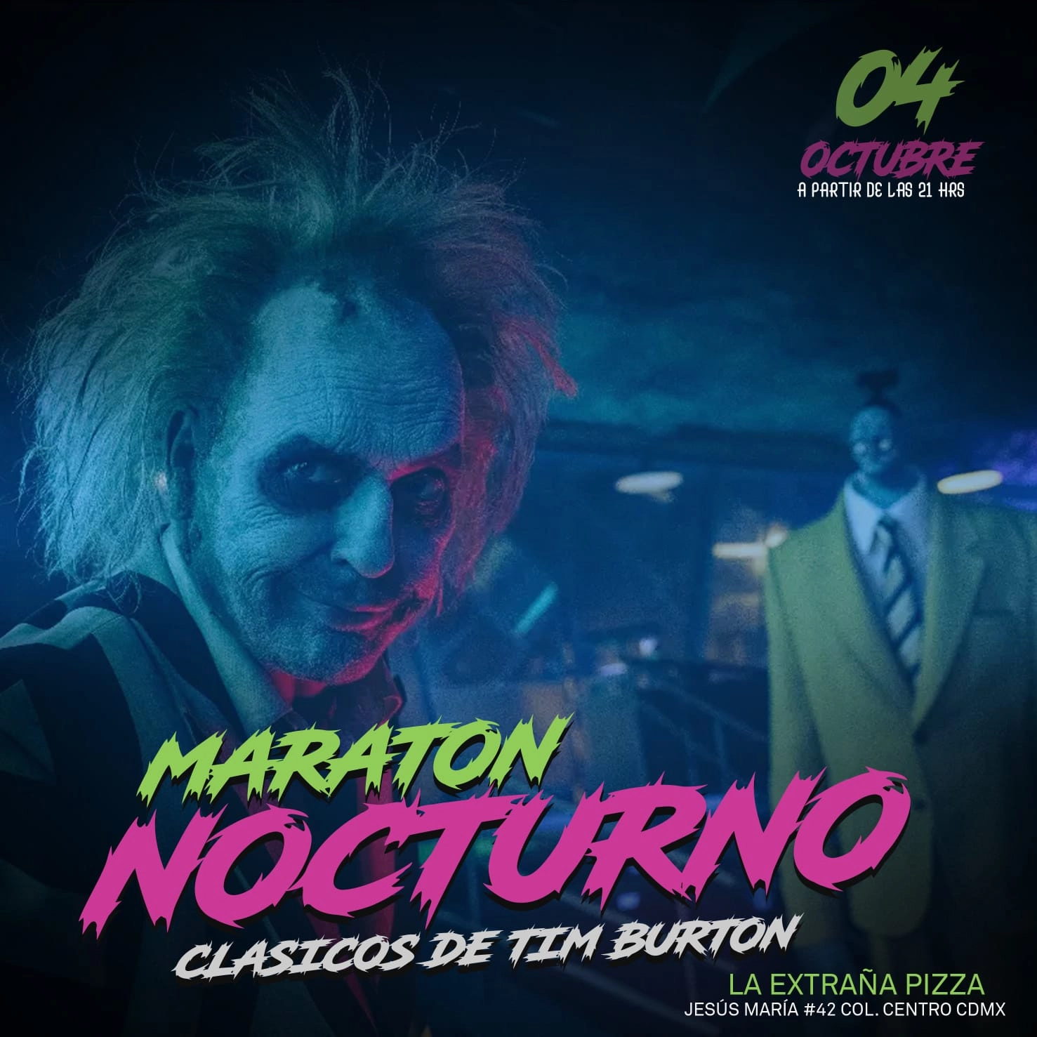 MARATON NOCTURNO CLASICO DE TIM BURTON