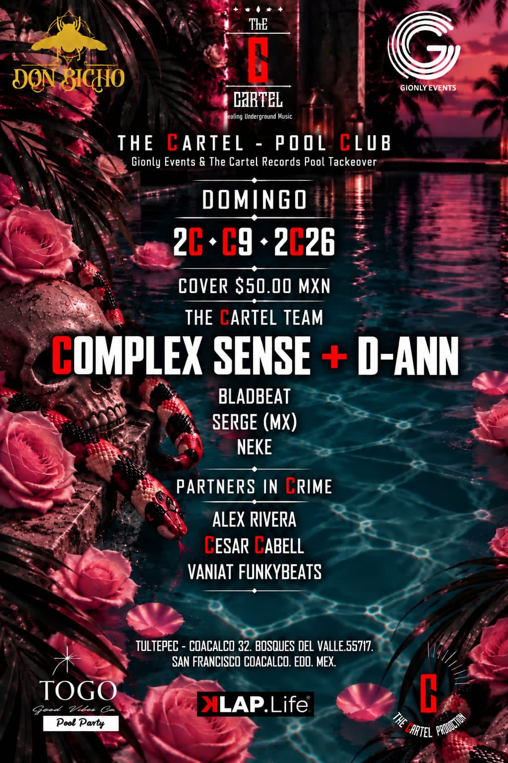 THE CARTEL - POOL CLUB