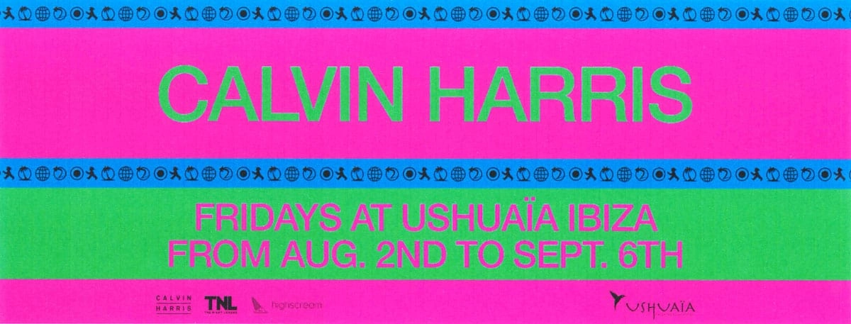 Calvin Harris @ Ushuaia Ibiza