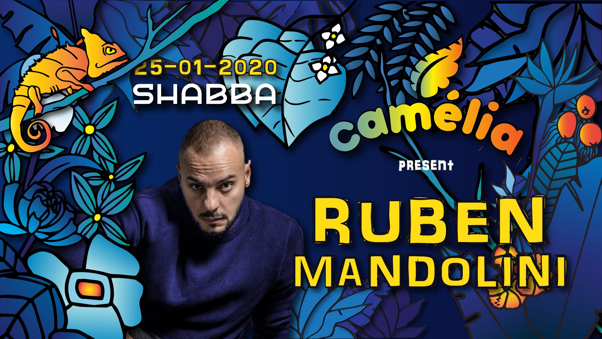 Camelia presents Ruben Mandolini @ Shabba